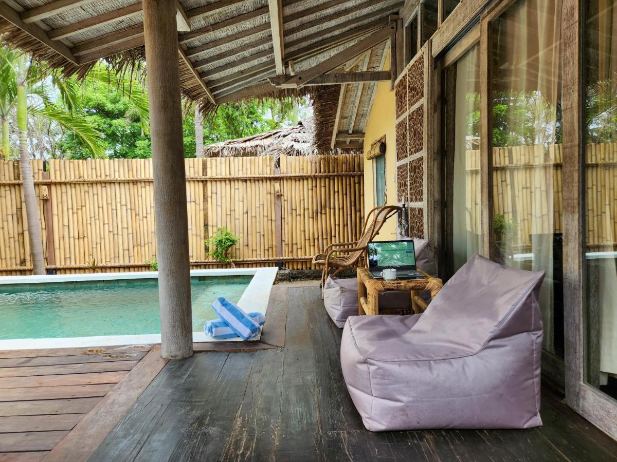 Villa Bamboo Gili Trawangan Exterior foto